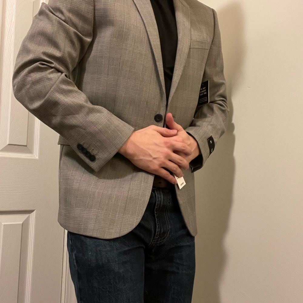 Sport Coat/Blazer - Gray - New!